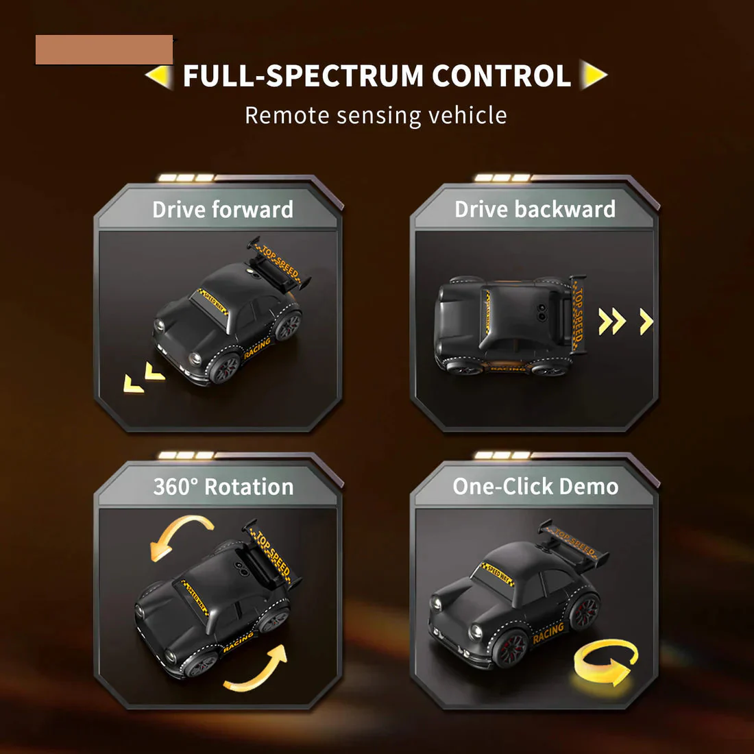 Smart Motion Sensor RC Car with Follow Me & Escape Mode | ₹699