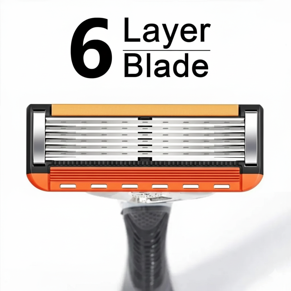 Smart Shave Pro Kit – Free Handle Included with 24 High-Performance Razor Refills